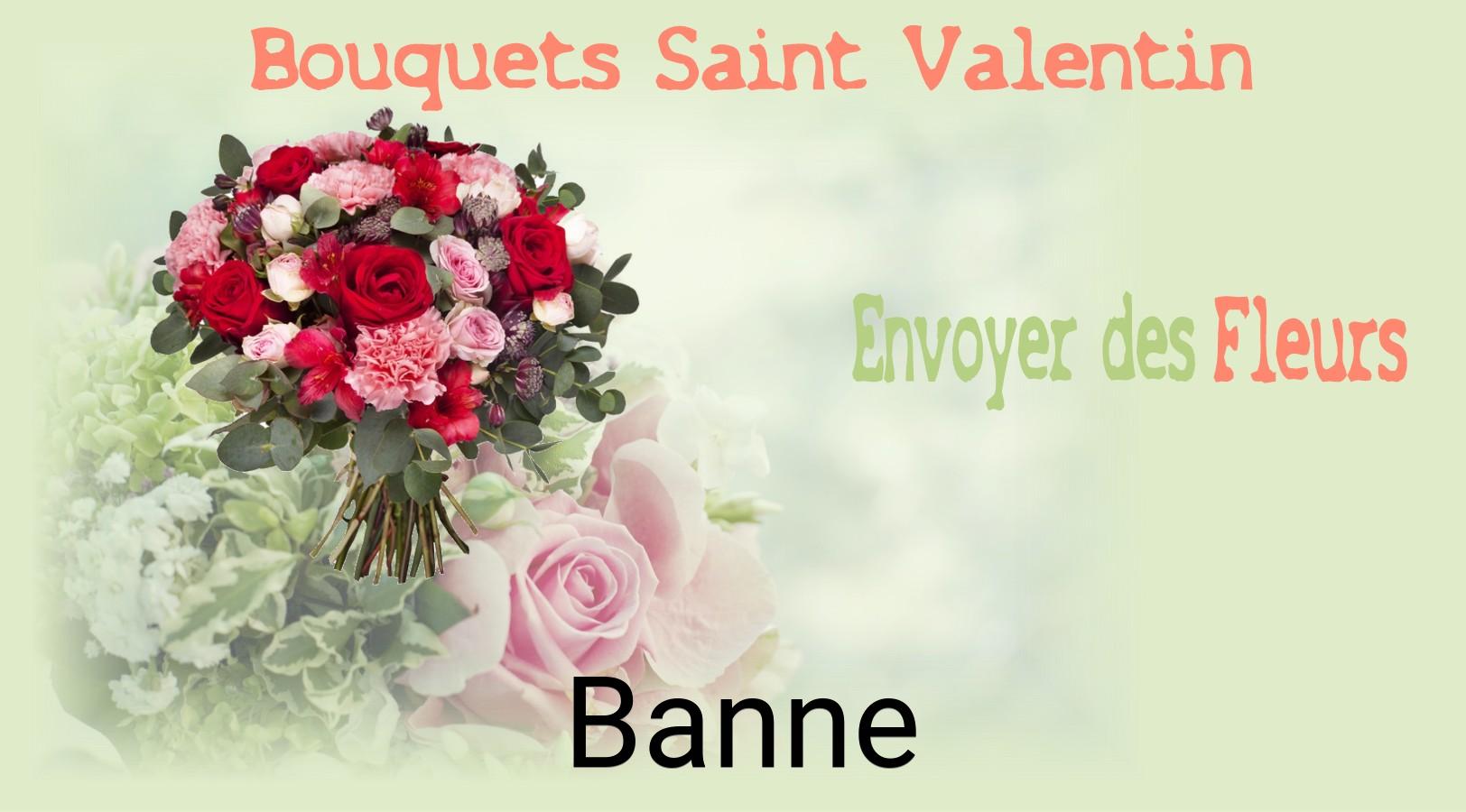 Roses de Saint-Valentin livrées à Banne